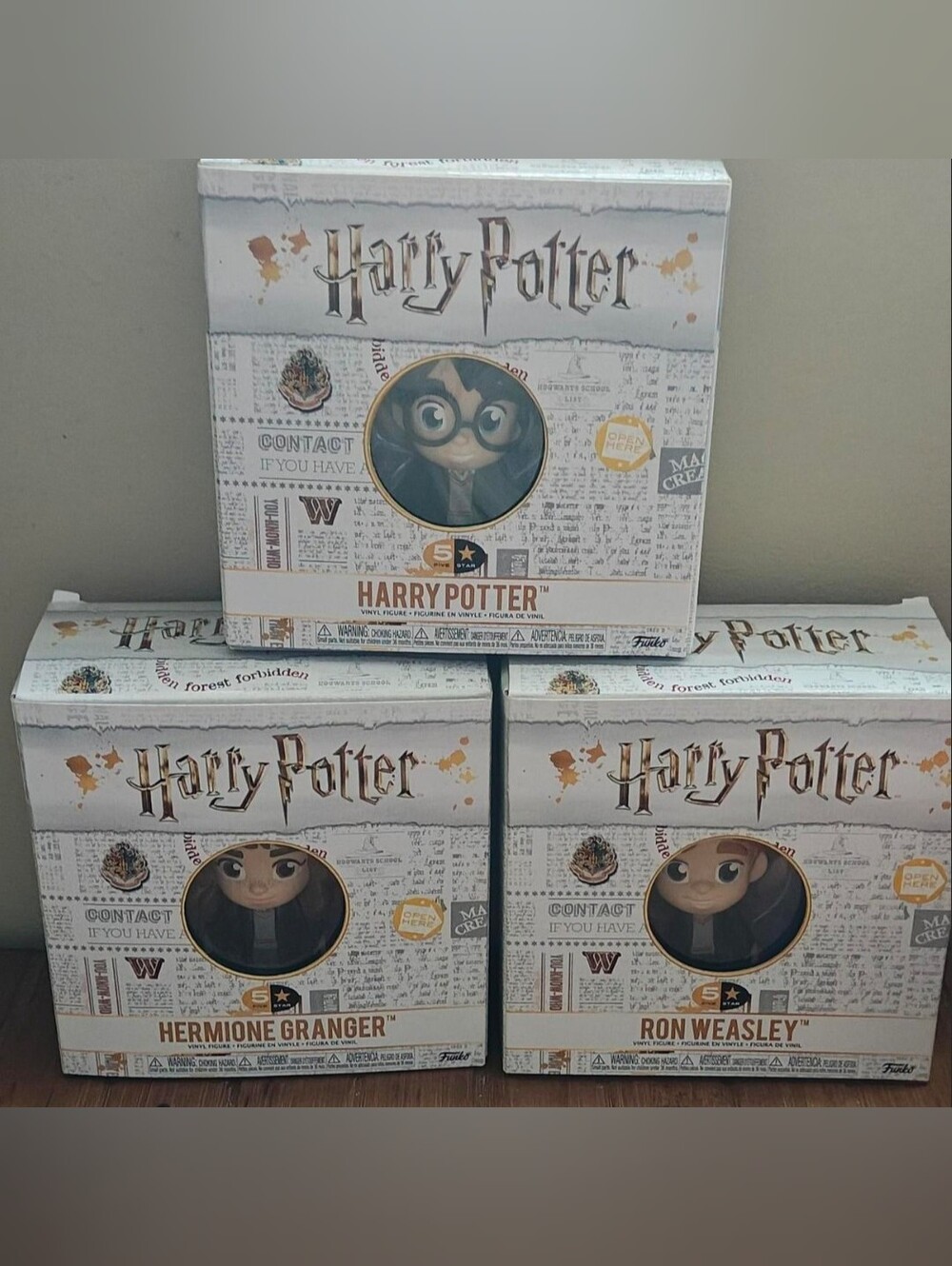 Harry Potter Forbidden Forest Funko Set Of 3